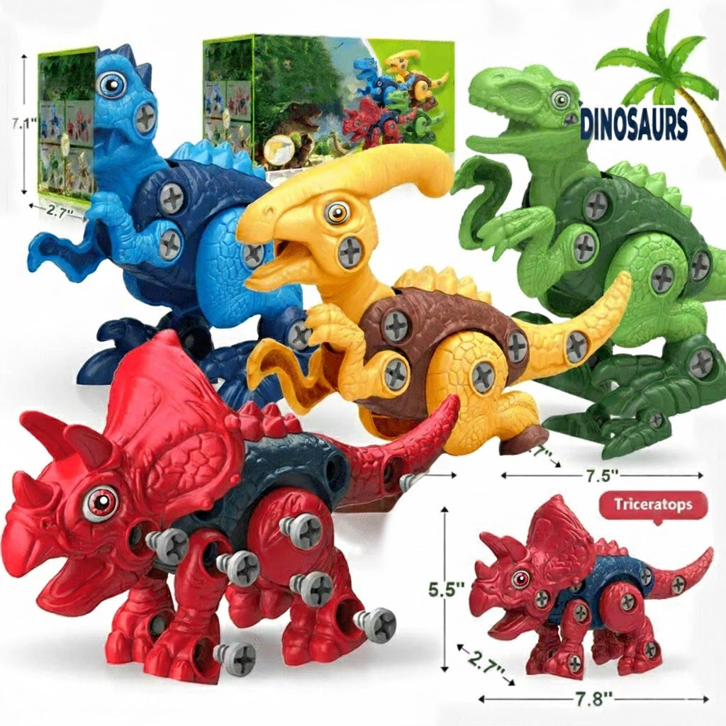 Dinosaur STEM Building Toy Set