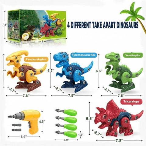 Dinosaur STEM Building Toy Set