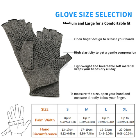 Arthritis Compression Gloves (Pairs)