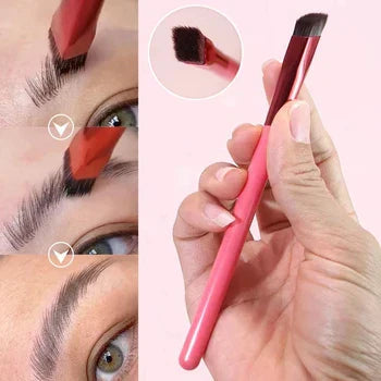Realistic eyebrow brush