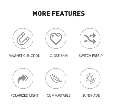 Replaceable Lens 6-in-1 Sunglasses