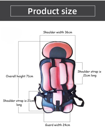 Portable Child Protection Car Seat