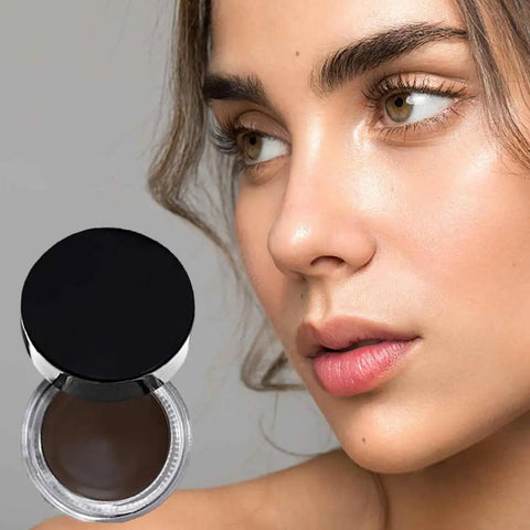 Realistic eyebrow brush