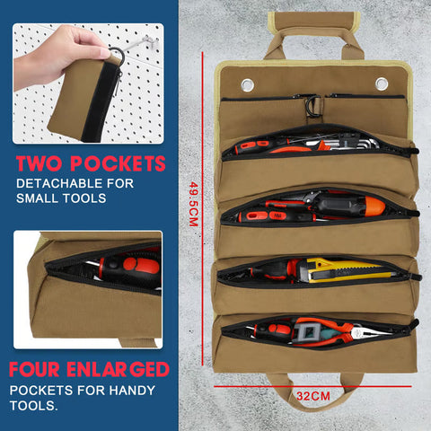 Premium Roll Up Tool Bag