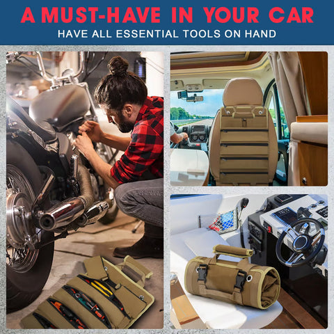 Premium Roll Up Tool Bag