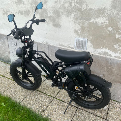 Waterproof Saddle Bags with Lock for Electric Bikes for Tank G50